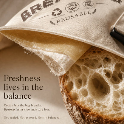 Puratri Bee Wax Bread Bag