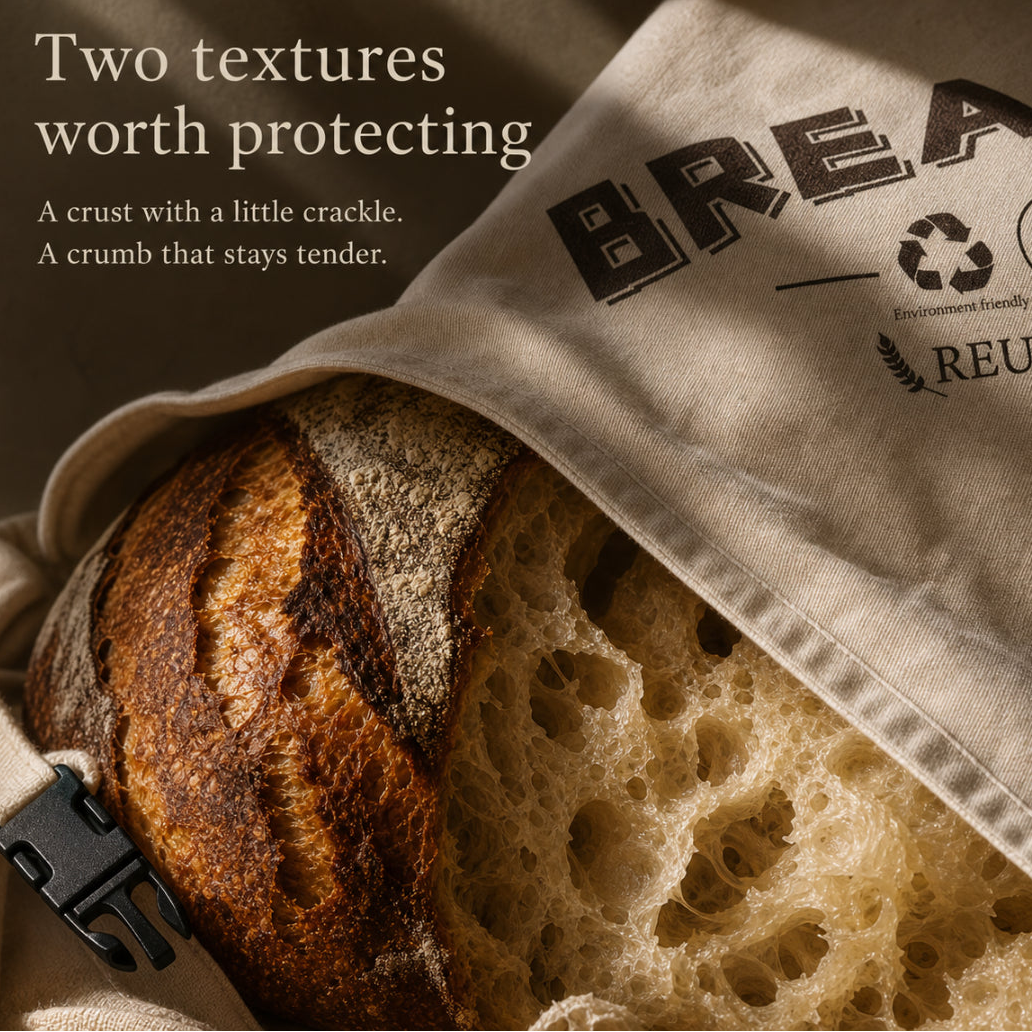 Puratri Bee Wax Bread Bag
