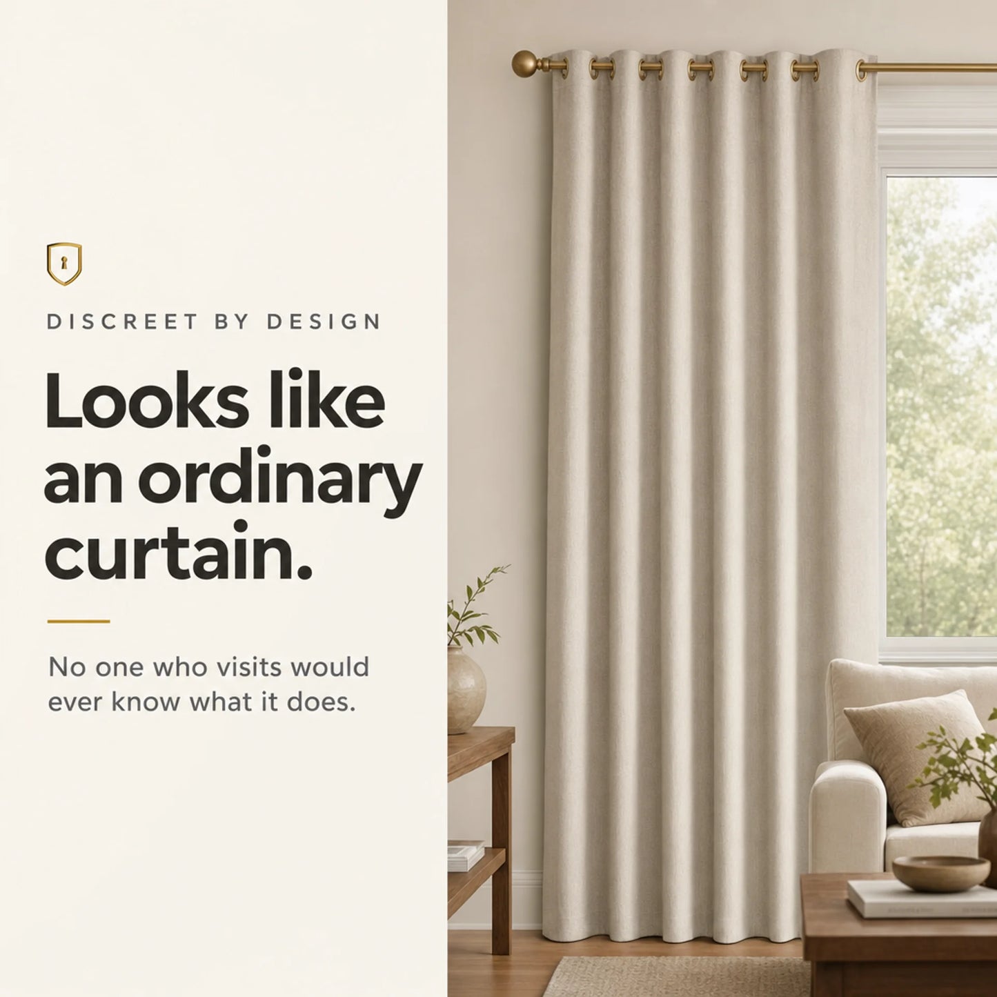 Puratri RF-Shielding Curtain 52x83.5 Inch (135x210cm)