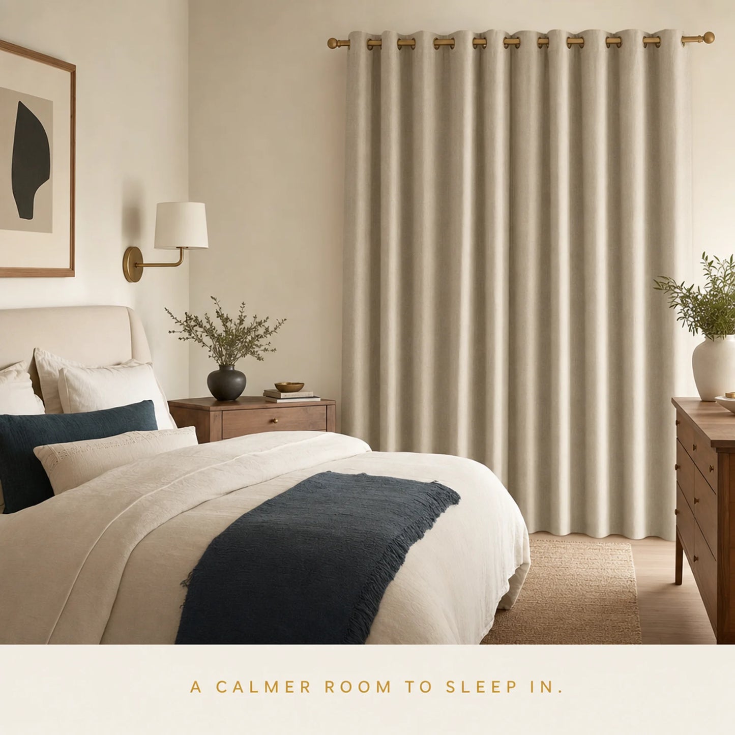 Puratri RF-Shielding Curtain 52x83.5 Inch (135x210cm)